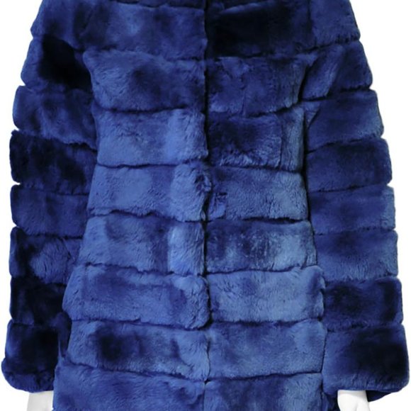 Patrizia Luca Milano Rabbit Coat - Picture 1 of 2